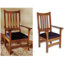 Two-In-One Arts and Crafts Chair/Rocker